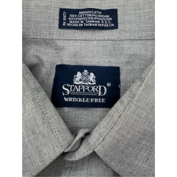 Stafford wrinkle free long sleeve dress shirt - Picture 3 of 10